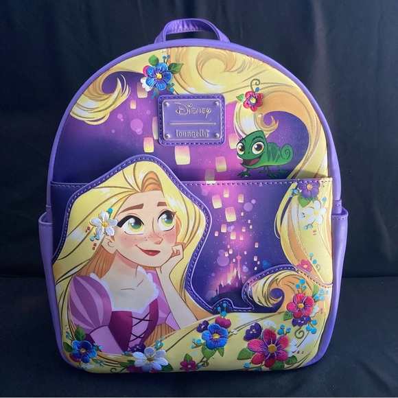 Rapunzel Dreams Mini Backpack 💜☀️ - Picture 1 of 9